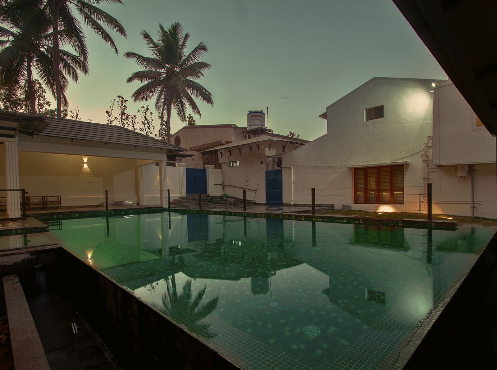 Chemical pool system